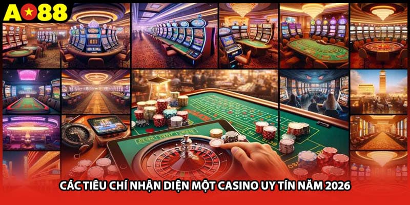 Các tiêu chí nhận diện một casino uy tín năm 2026