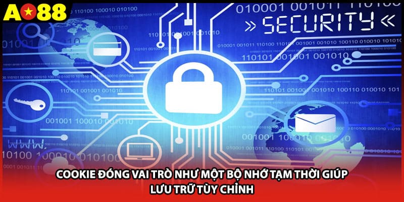 Cookie đóng vai trò như một bộ nhớ tạm thời giúp lưu trữ tùy chỉnh