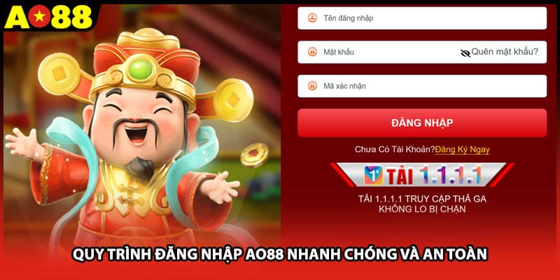 Quy trình đăng nhập AO88 nhanh chóng và an toàn